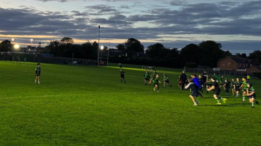 Floodlights for training