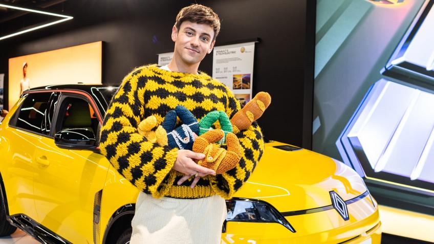 Tom Daley's Renault UK inspired crafted items!