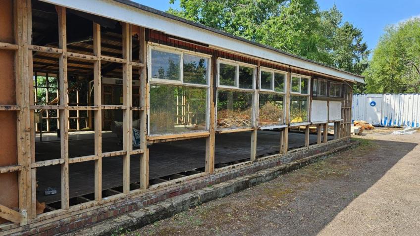 The build of our new Scout Hut