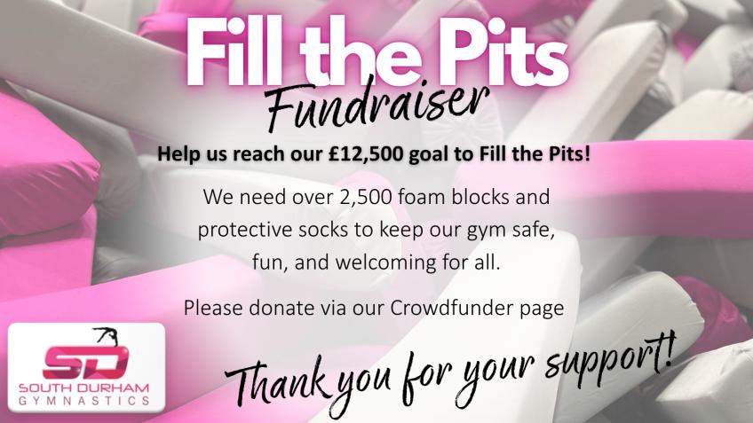 South Durham Gymnastics Fill The Pit Fundraiser