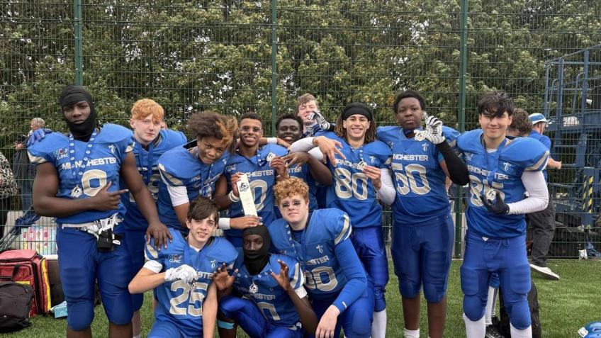 Supporting Manchester Titans American Football