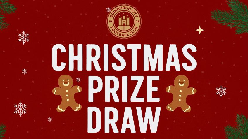 Edinburgh City FC Christmas Prize Draw