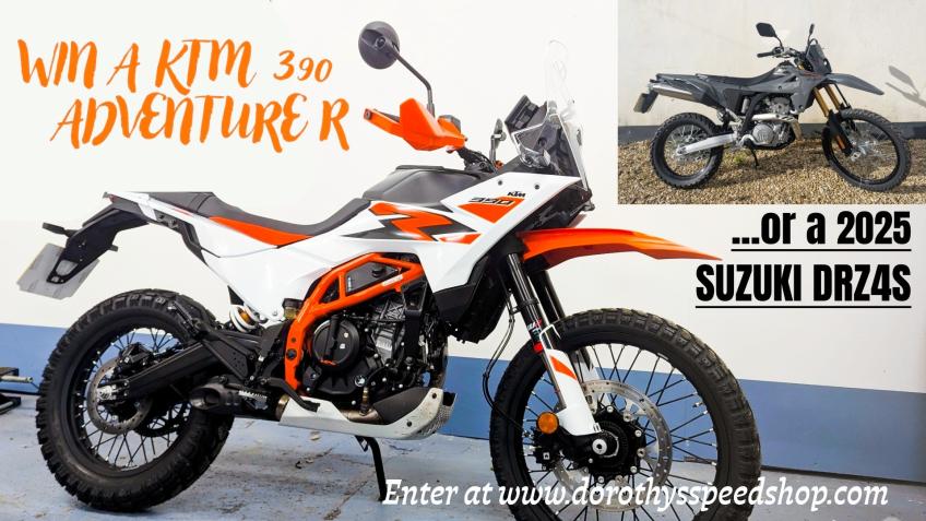 Win a brand new KTM 390 ADVENTURE R