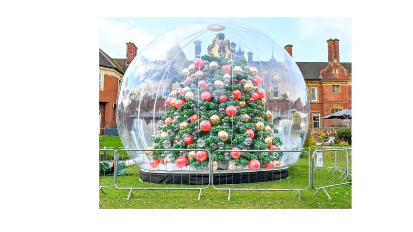 The World's First Balloon Christmas Tree