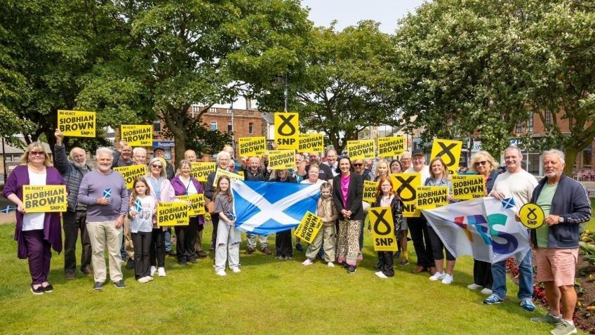 Re-elect Siobhian Brown for the SNP in Ayr