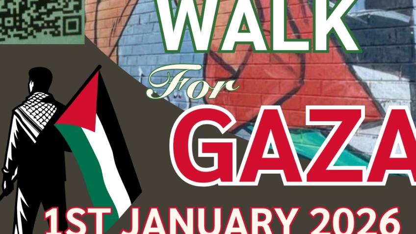 Walk for Gaza Davagh Forest 1/1/26