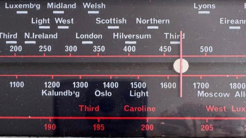 1966 BUSH RADIO WITH CAROLINE ON THE DIAL