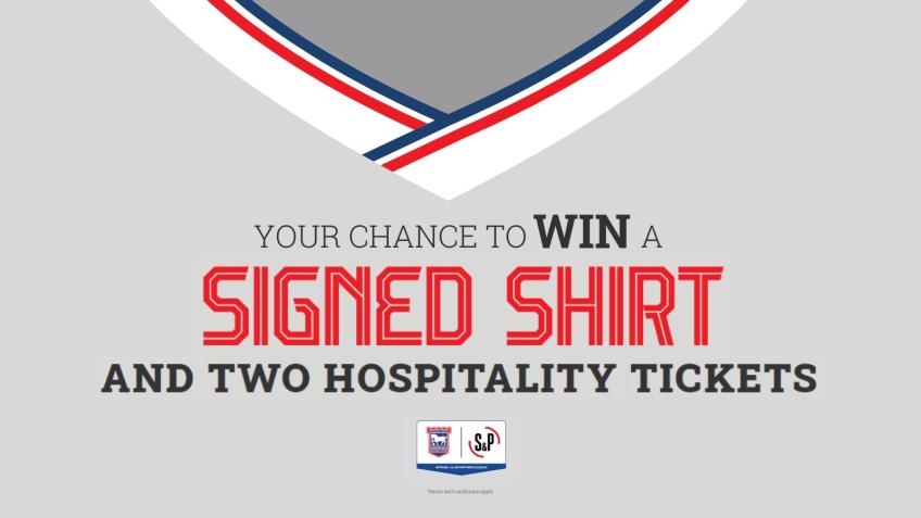 Win S&P hospitality and signed 2025/26 away shirt
