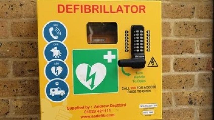 St Lukes Residents Defibrillator