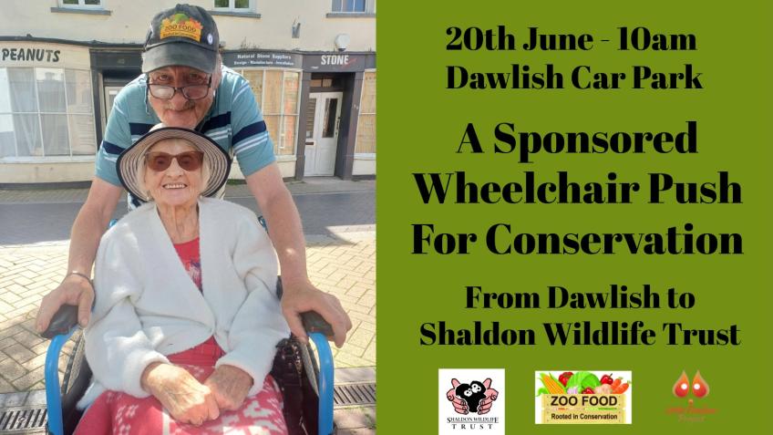 Zoo Food Sponsored Wheelchair Push for Wildlife
