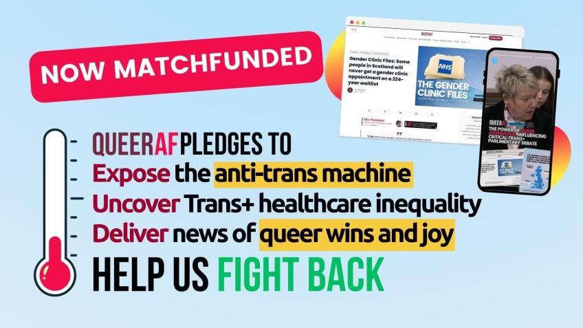 QueerAF's LGBT+ History Month crowdfunder 2026