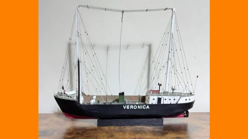 MODEL RADIO VERONICA PIRATE RADIO SHIP 'NORDERNEY'