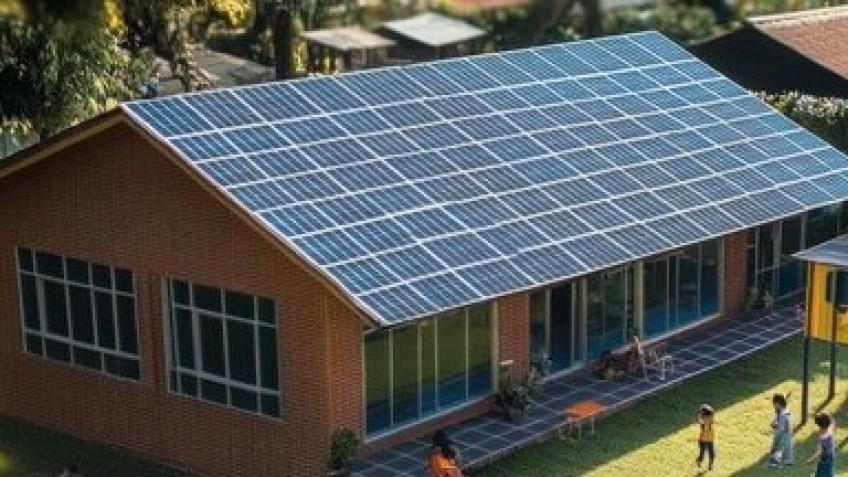 Nursery Eco-refurb - Solar Panel Installation