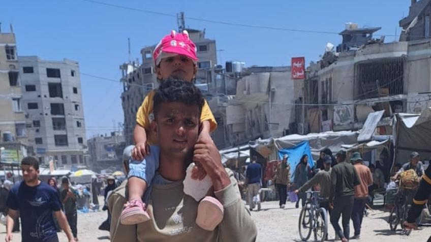 Help Adi, his baby and family in Gaza
