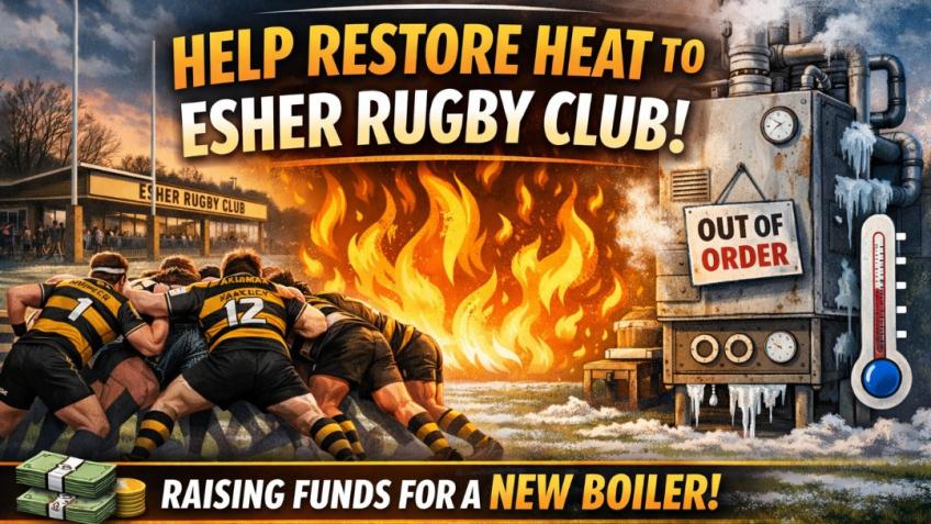 Help restore heat to Esher Rugby Club