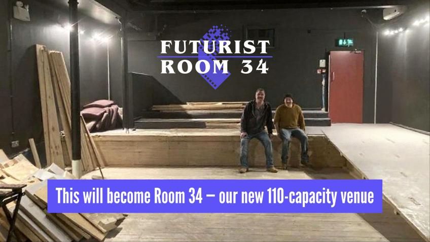 Futurist Cinema: Warm the Cinema. Build Room 34.