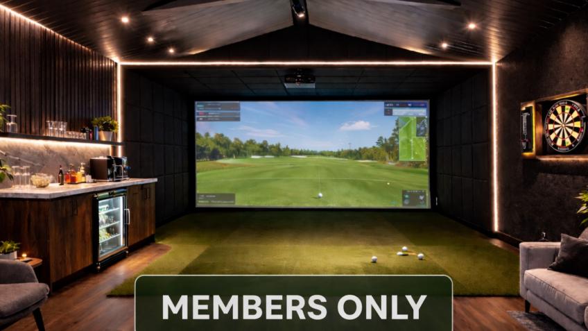 Indoor Golf at the Home Guard Club