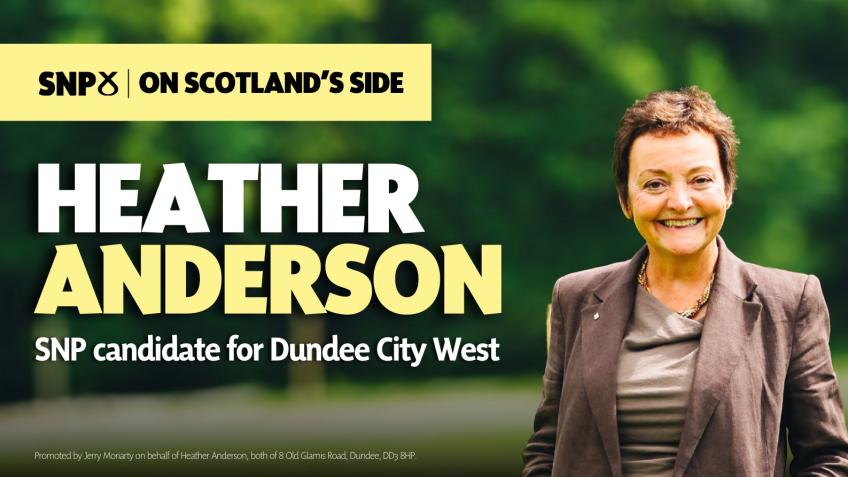 Heather Anderson SNP for Dundee City West
