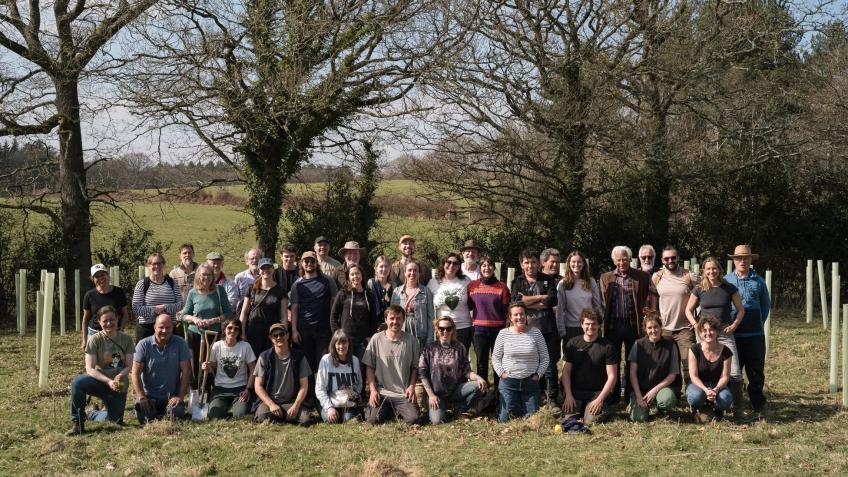 Community tree-planting events in Sussex
