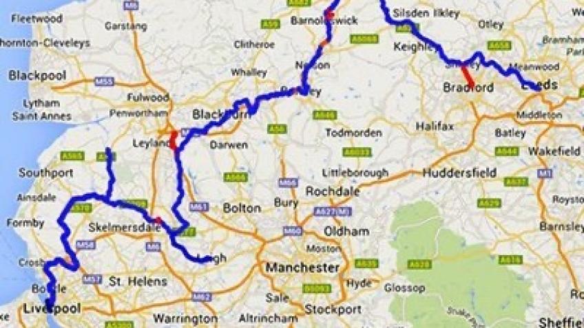 127 miles, 4 days, 1 tent. Leeds/Liverpool canal