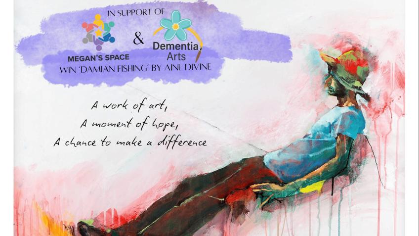 Win Damian Fishing painting by Aine Divine!