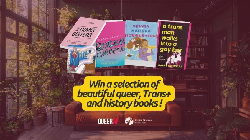 Win a selection of queer and Trans+ history books