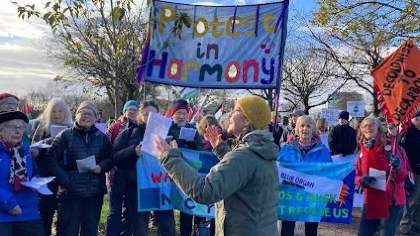Protest in Harmony website