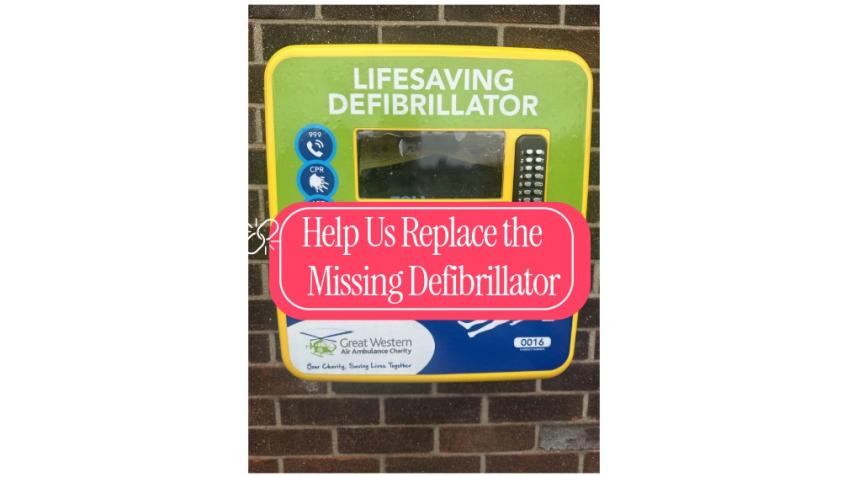 Help Replace Our Missing Community Defibrillator
