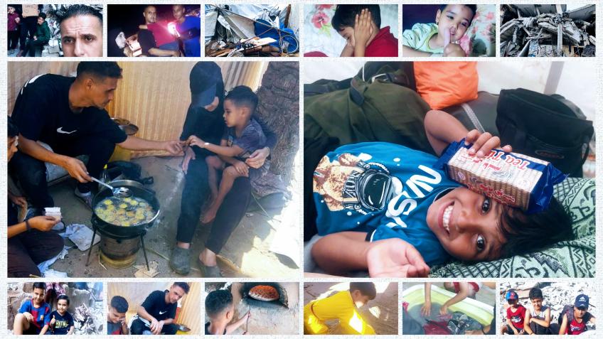 Rebuilding support for Faten & Abdullah's family
