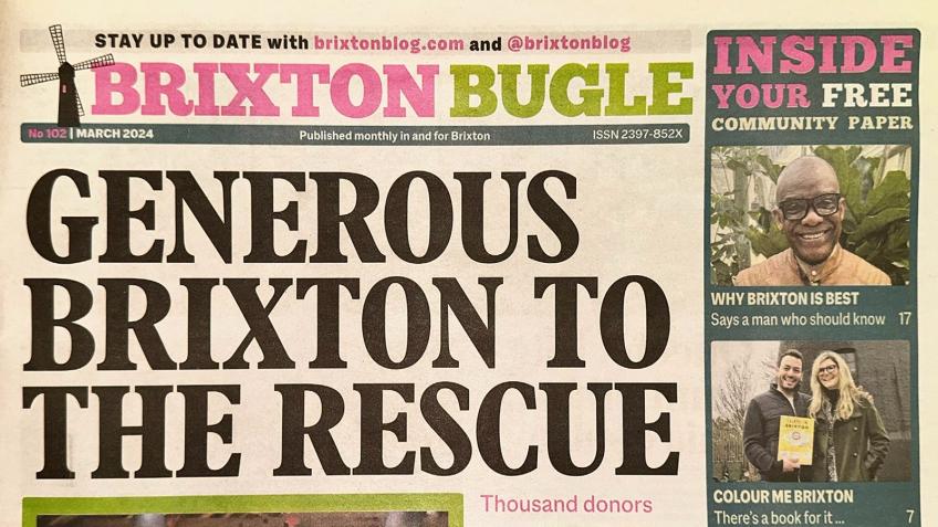 Save the Brixton Blog & Bugle archive