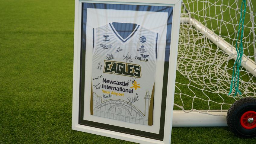 Win a Squad Signed Newcastle Eagles Shirt
