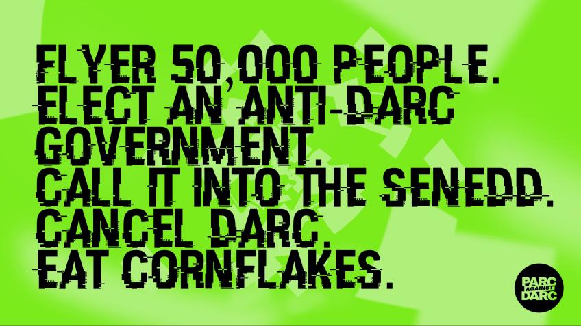 Help us buy 20,000 flyers and stop DARC radar!