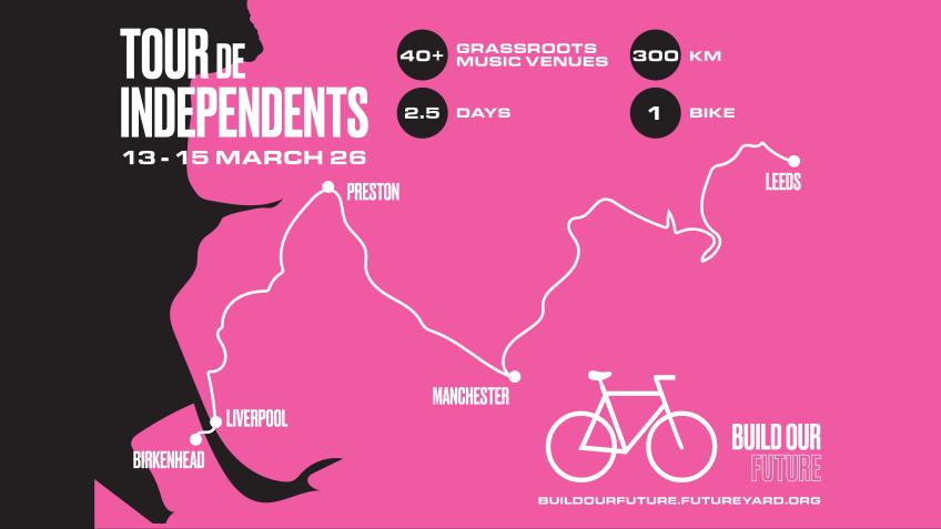 TOUR DE INDEPENDENTS: Pedal to BUILD OUR FUTURE