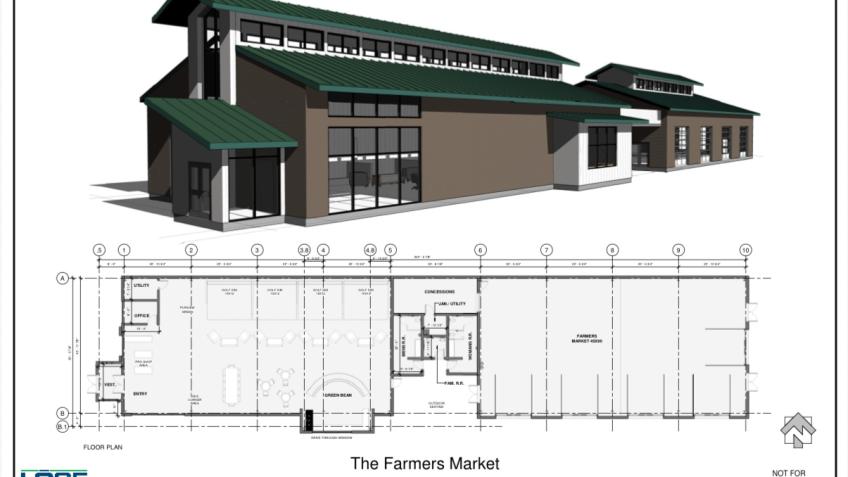 Funding for the Permanent Market and Event Center!