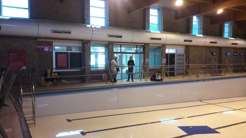 Fill Ward Freman Pool With Water