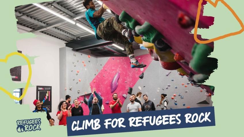The Castle - Climb for Refugees Rock