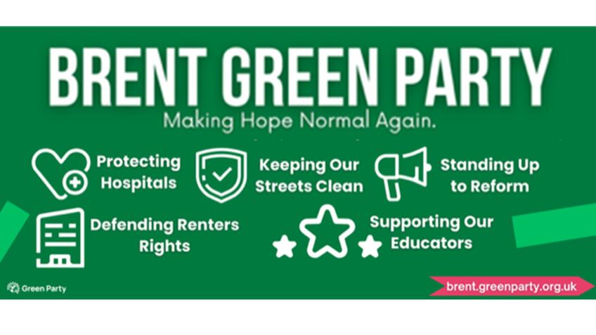 Help Brent Green party campaign in 2026 elections
