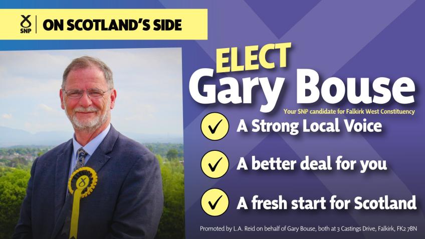 Elect Gary Bouse - SNP Candidate for Falkirk West