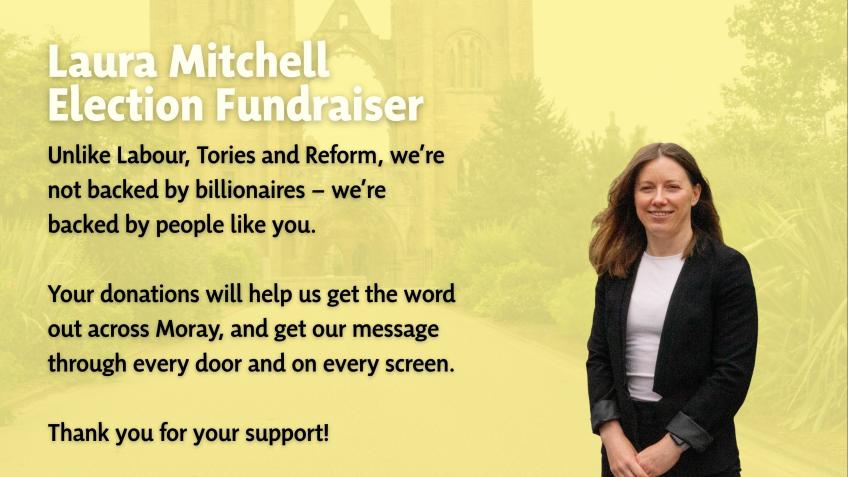 Laura Mitchell for Moray