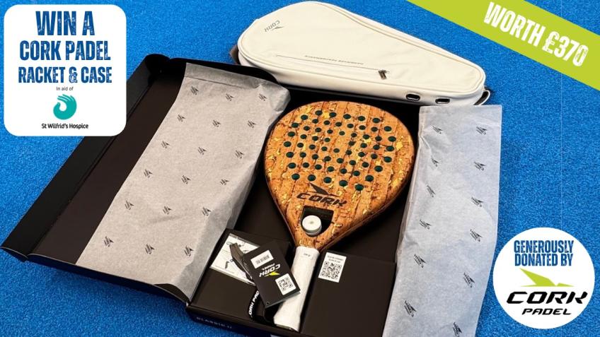 Win a Cork Padel Classic II Padel Racket and Bag