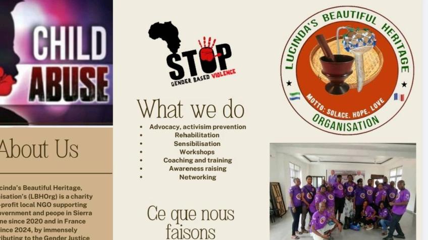 Setup a center for rape survivors in Sierra Leon