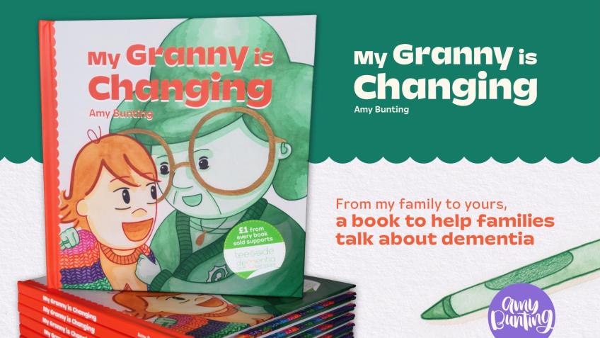 'My Granny is Changing' a children's picture book