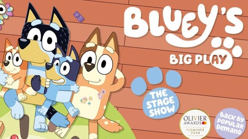 WIN 2 TICKETS TO SEE BLUEY!