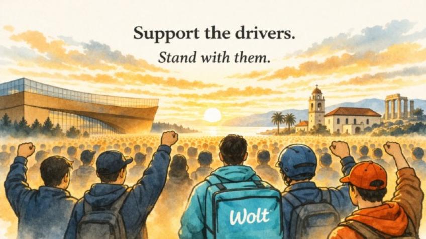 Solidarity Fund for Wolt drivers in Cyprus