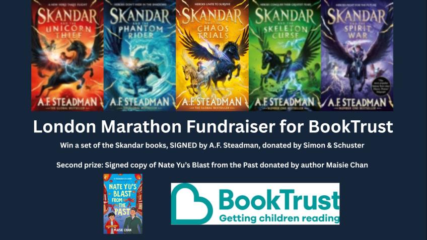 BookTrust Fundraiser: WIN a set of SIGNED Skandar!