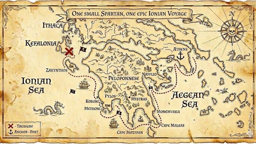 One Small Spartan, One Epic Ionian Voyage