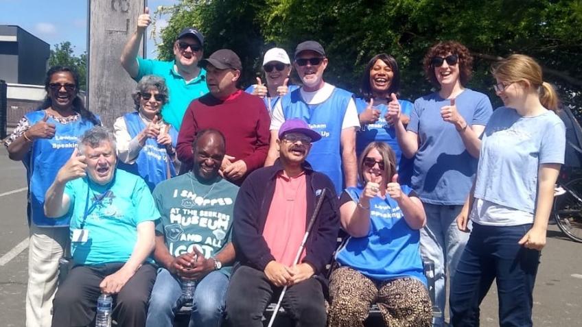 Lewisham Speaking Up annual sponsored walk 2026