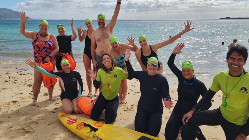 Swimming from Albania to Corfu for charity