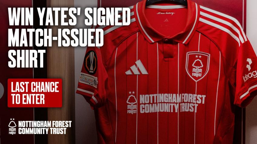 Win: Signed match-issued Yates Europa League shirt