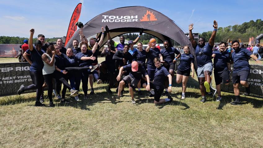 LAE Tottenham Tackles Tough Mudder for Food Bank